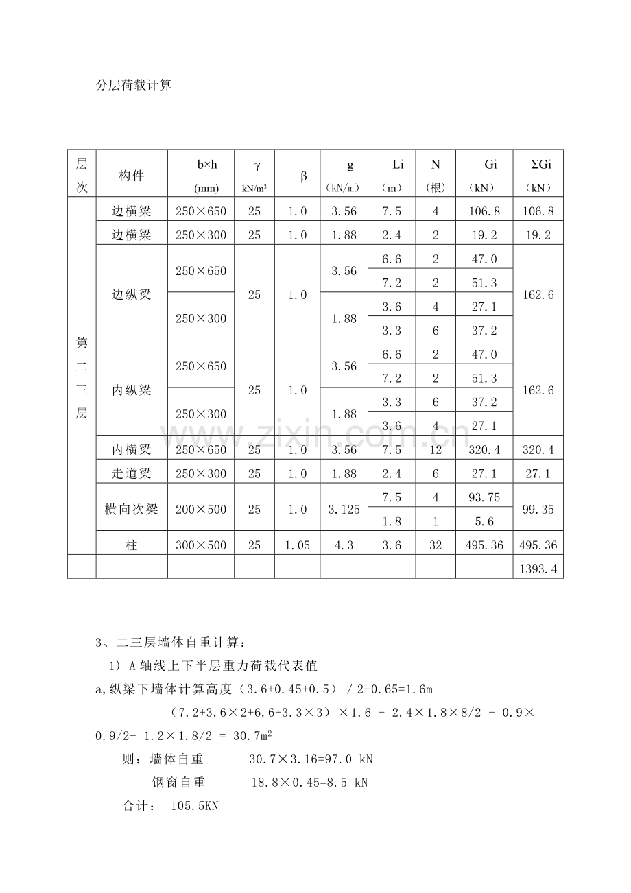 分层荷载计算.doc_第1页