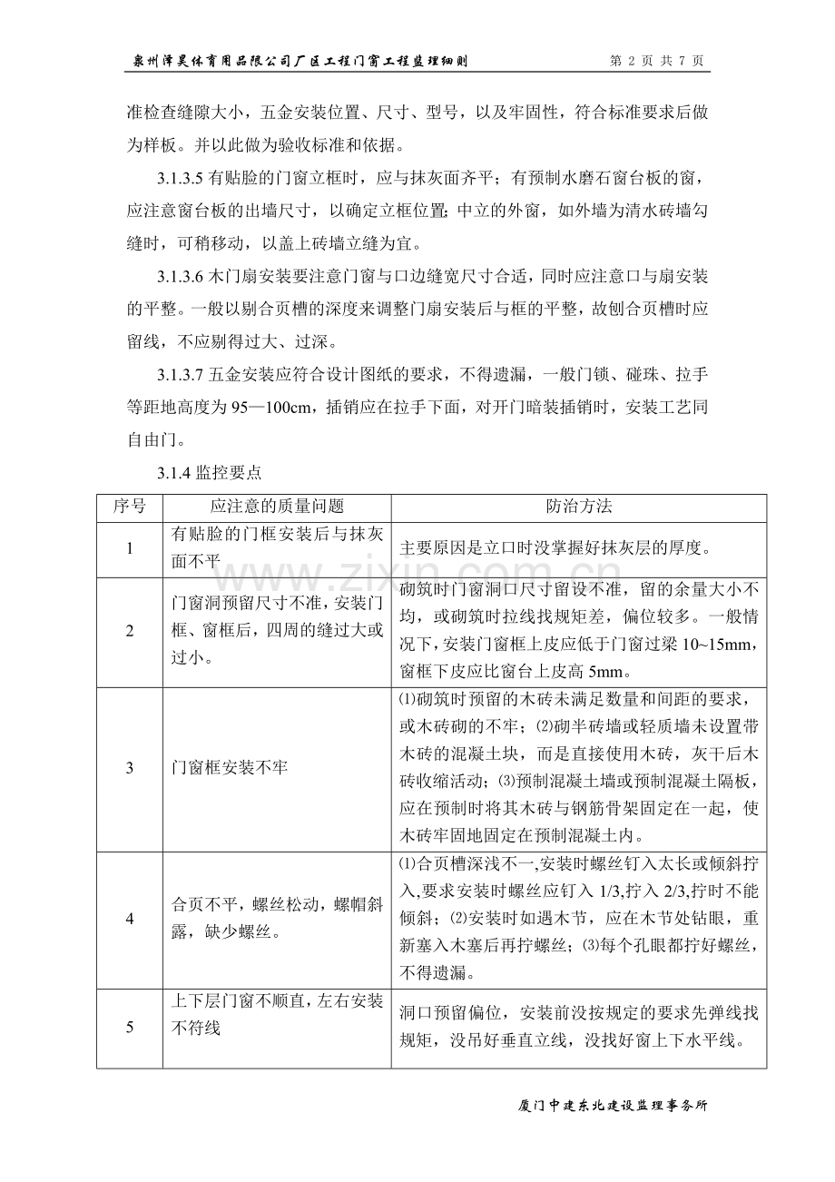 门窗工程监理细则.doc_第2页