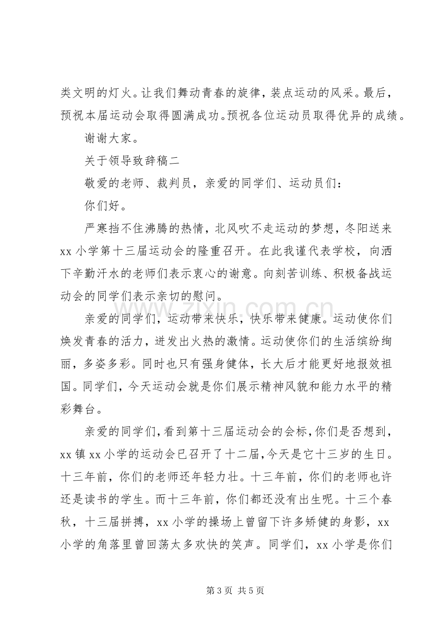 关于领导致辞稿-领导致辞稿.docx_第3页