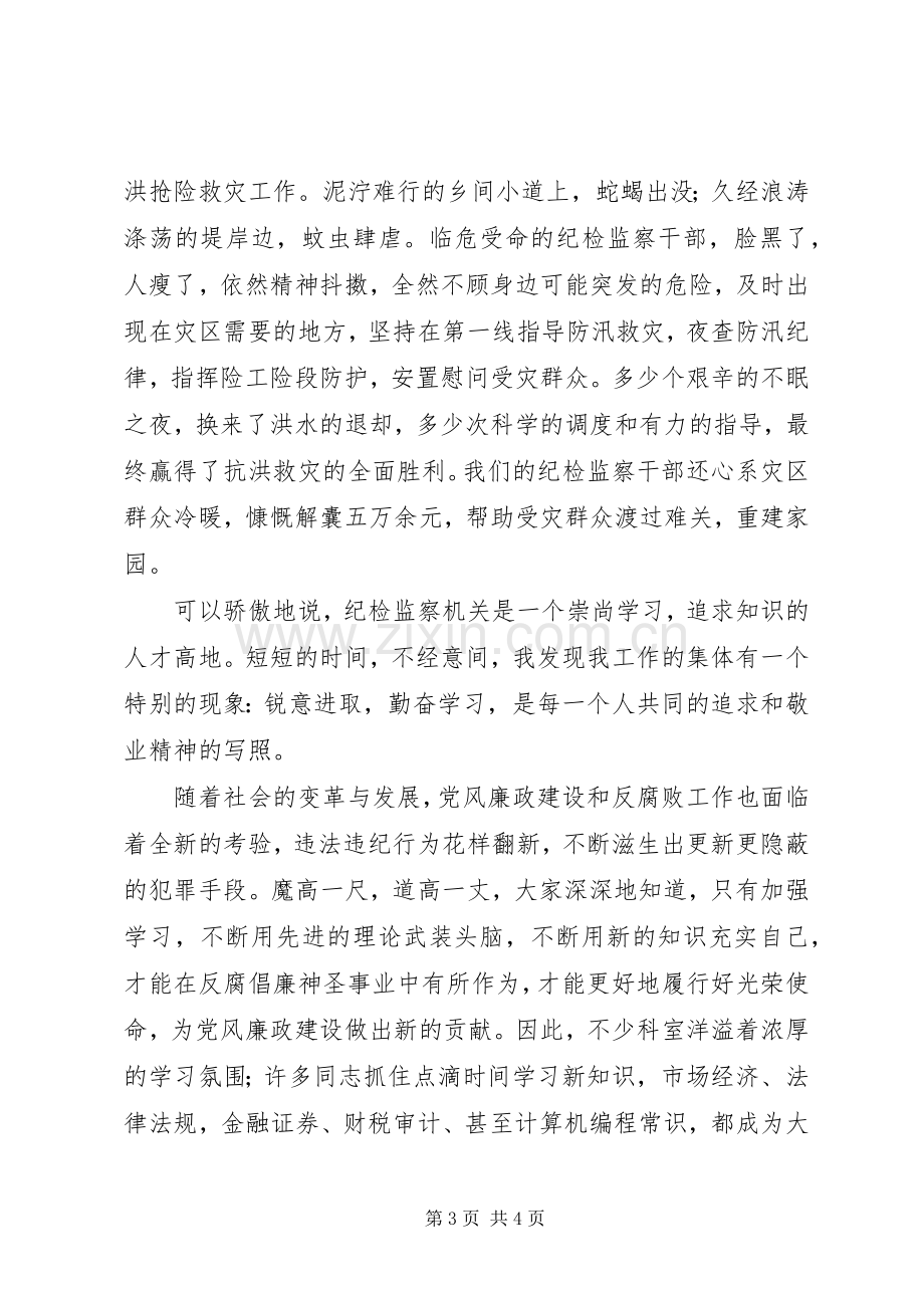 我心目中的纪检监察干部演讲稿.docx_第3页