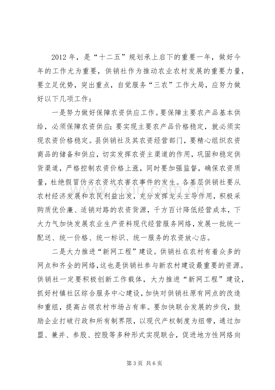 副书记在供销系统推进会发言.docx_第3页