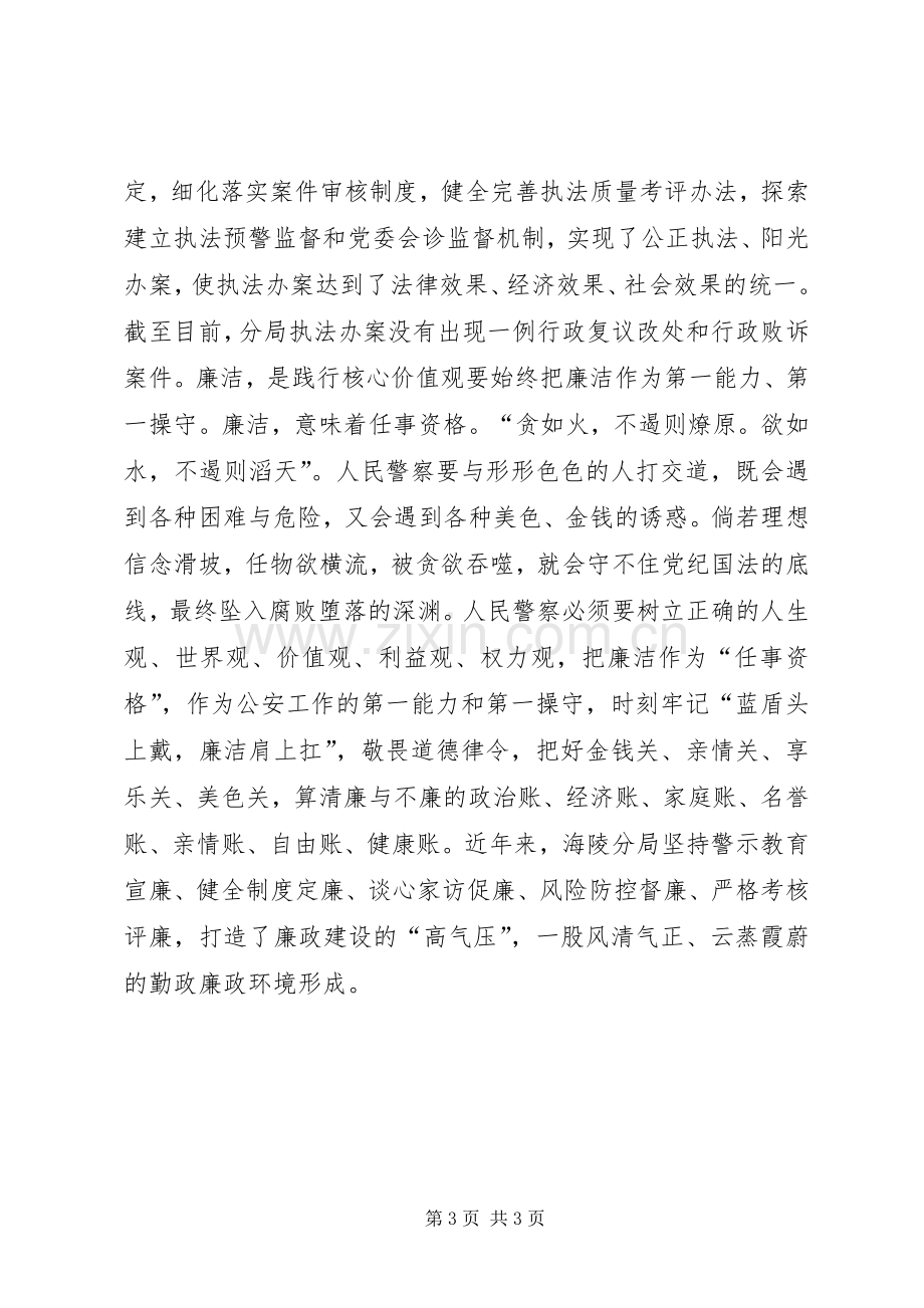 政法干警核心价值观学习体会.docx_第3页