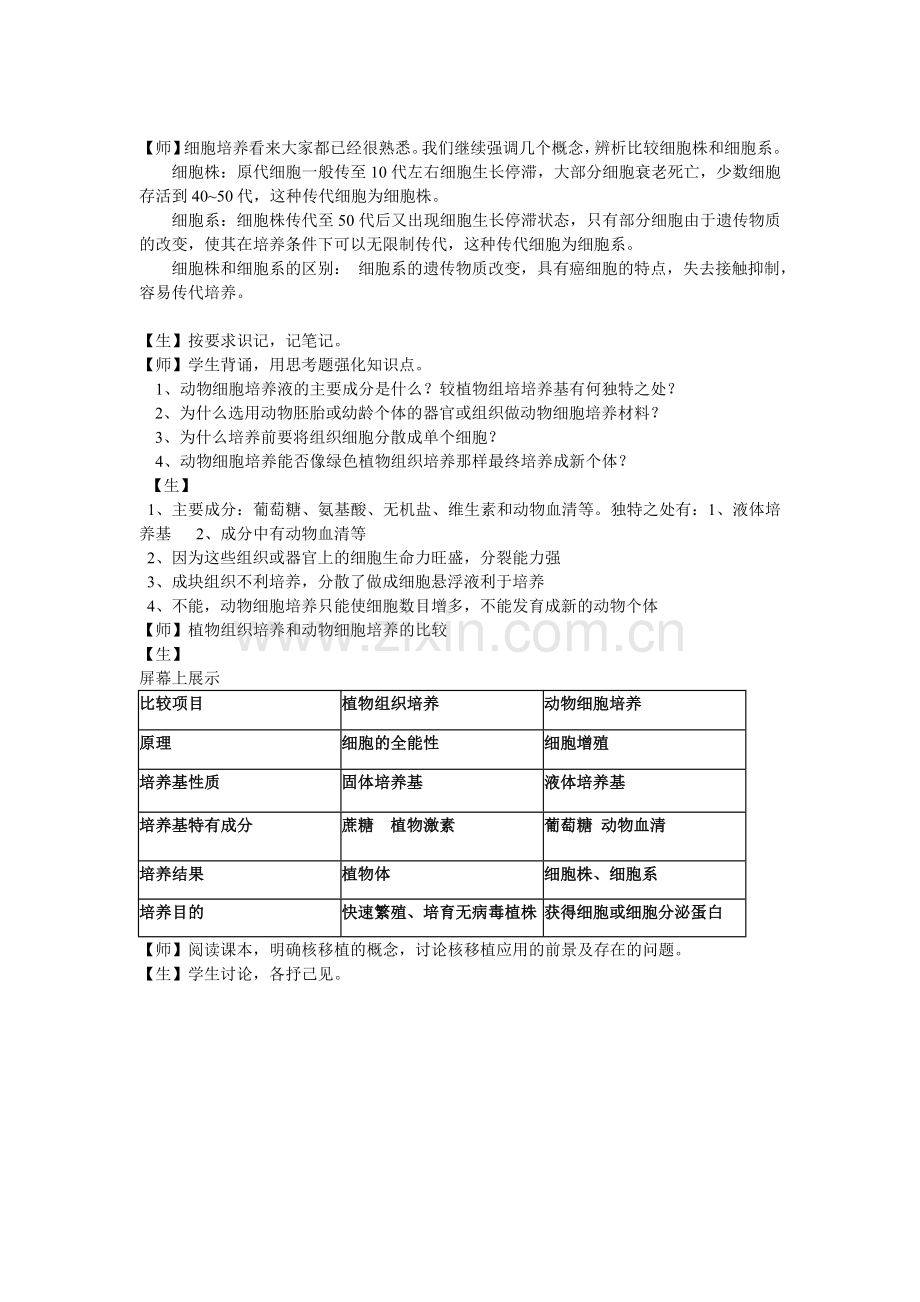 动物细胞培养学案.doc_第2页