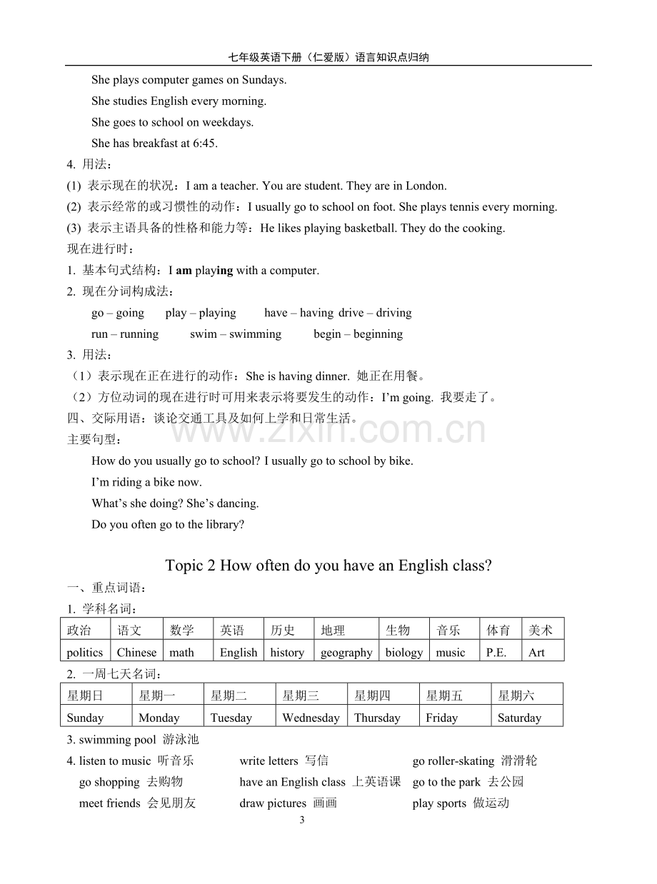 仁爱英语七年级下知识点语言点汇编.doc_第3页