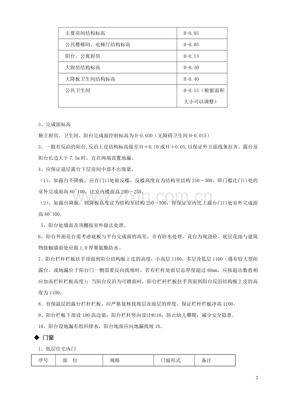 施工图统一措施(建筑专业)0.doc_第2页