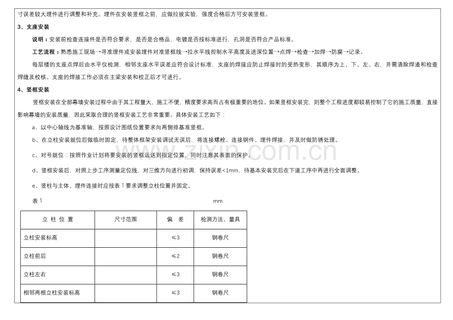 玻璃幕墙施工技术技术交底.doc_第2页