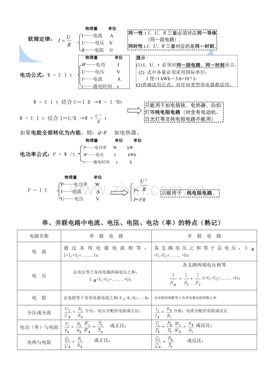 初中物理计算公式.doc_第3页