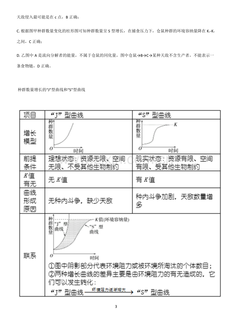 高三生物知识集锦.pdf_第3页