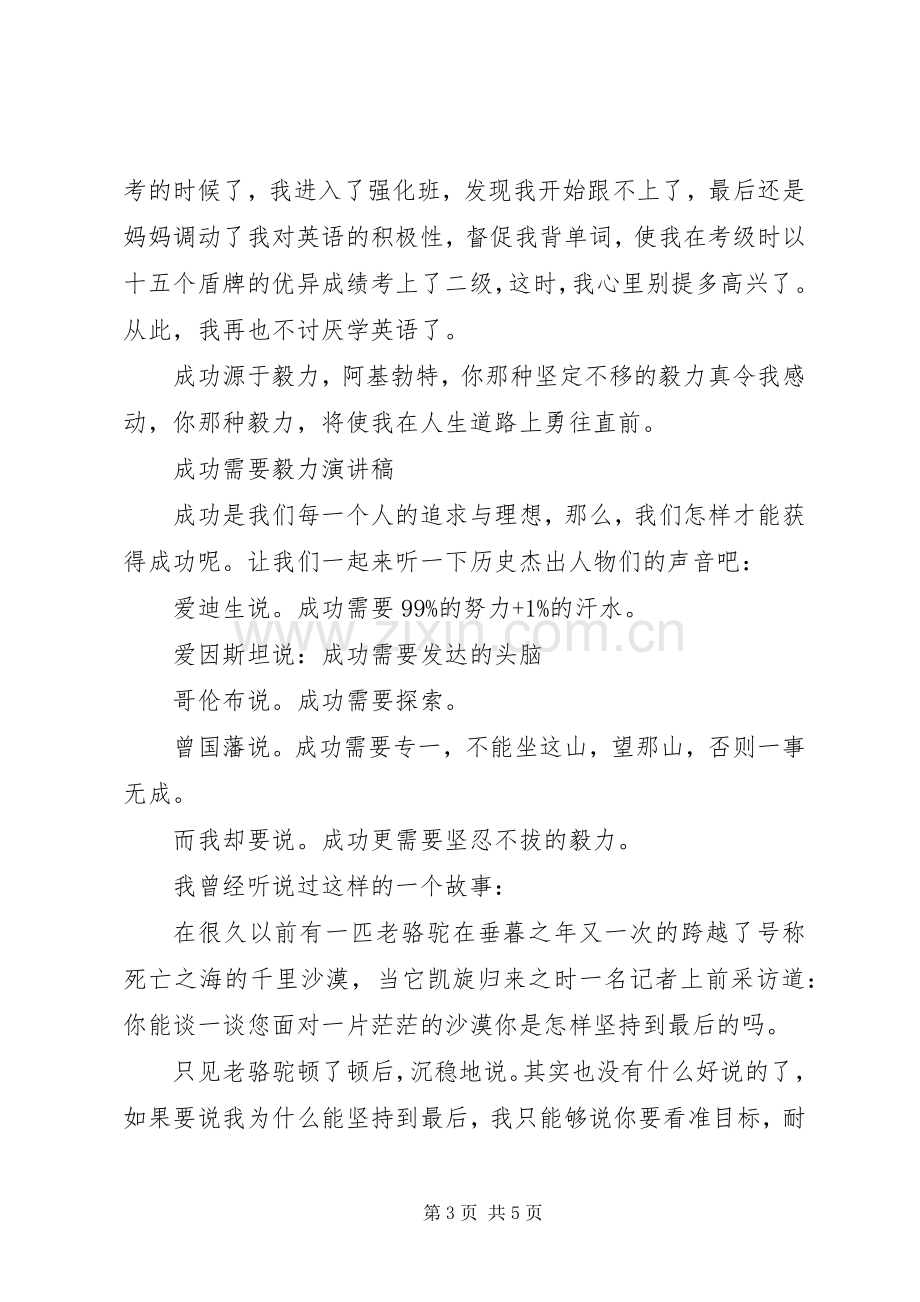 成功与毅力演讲稿.docx_第3页