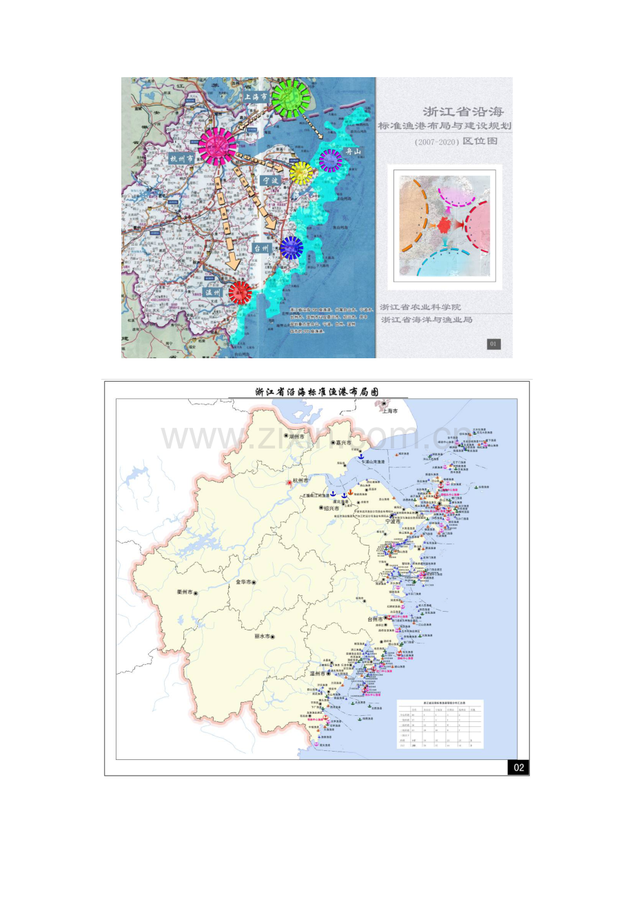 浙江省沿海标准渔港布局与建设规划.doc_第2页