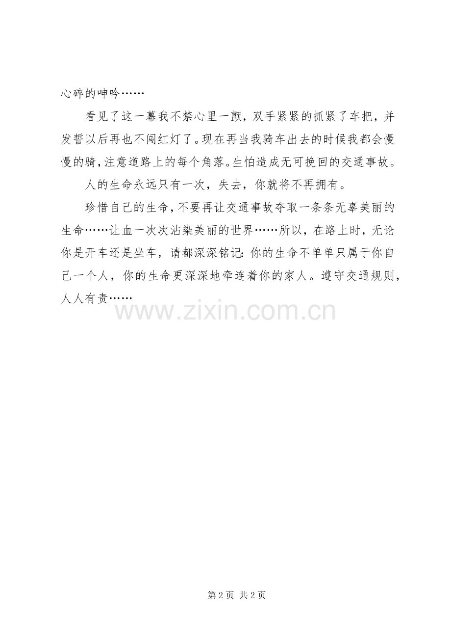 交通安全发言稿.docx_第2页