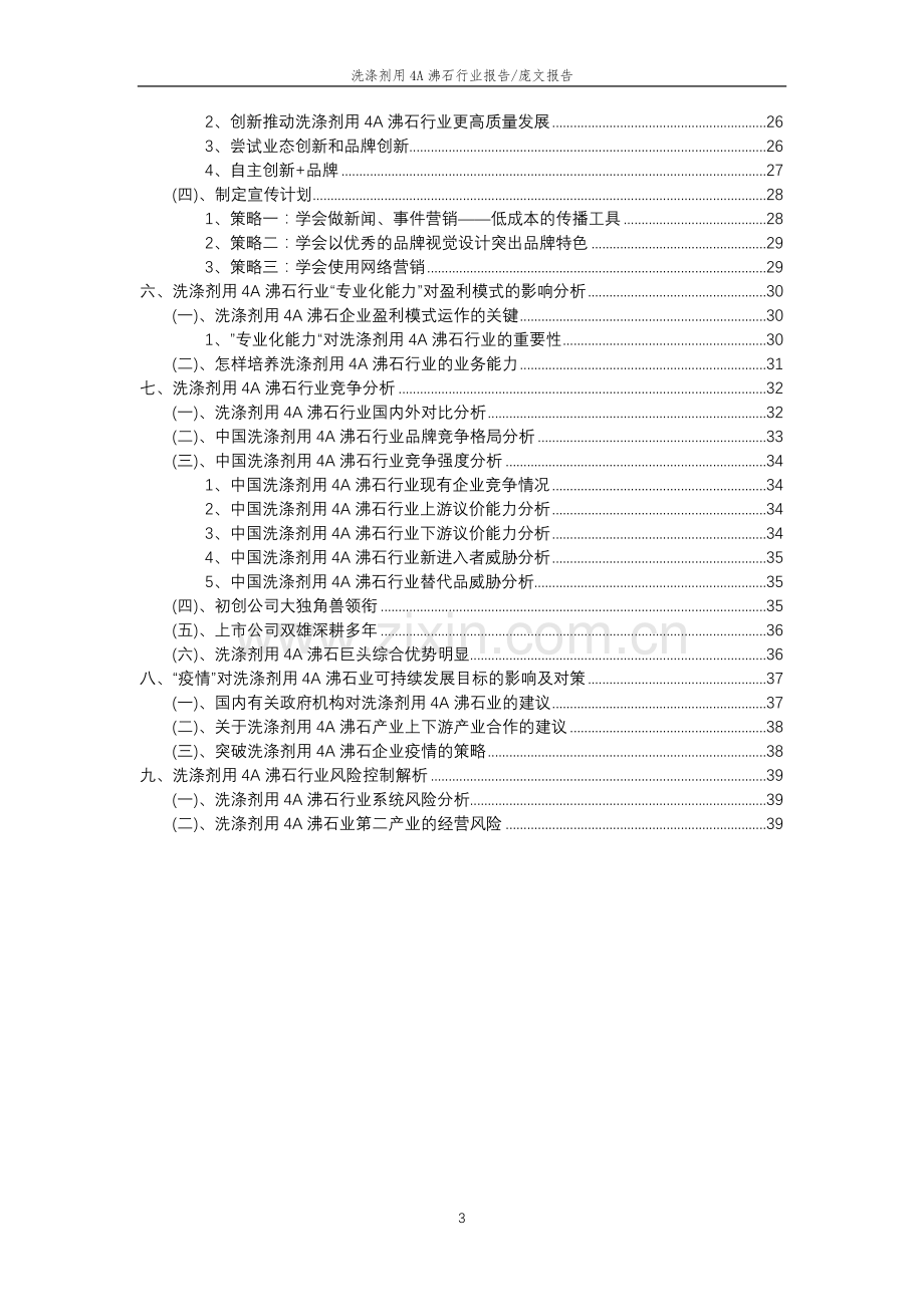 2023年洗涤剂用4A沸石行业分析报告及未来五至十年行业发展报告.doc_第3页