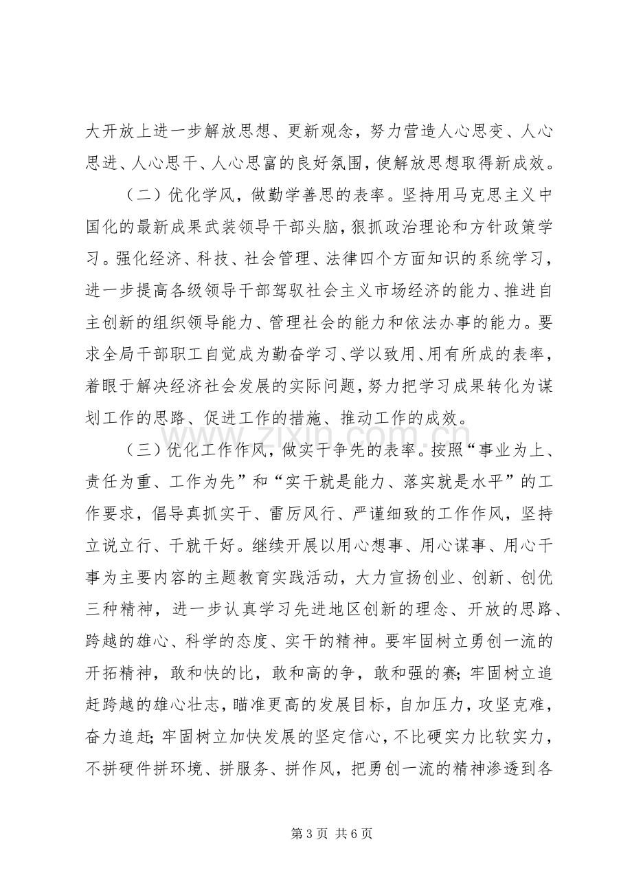 质监解放思想心得体会：解放思想促进发展(1).docx_第3页