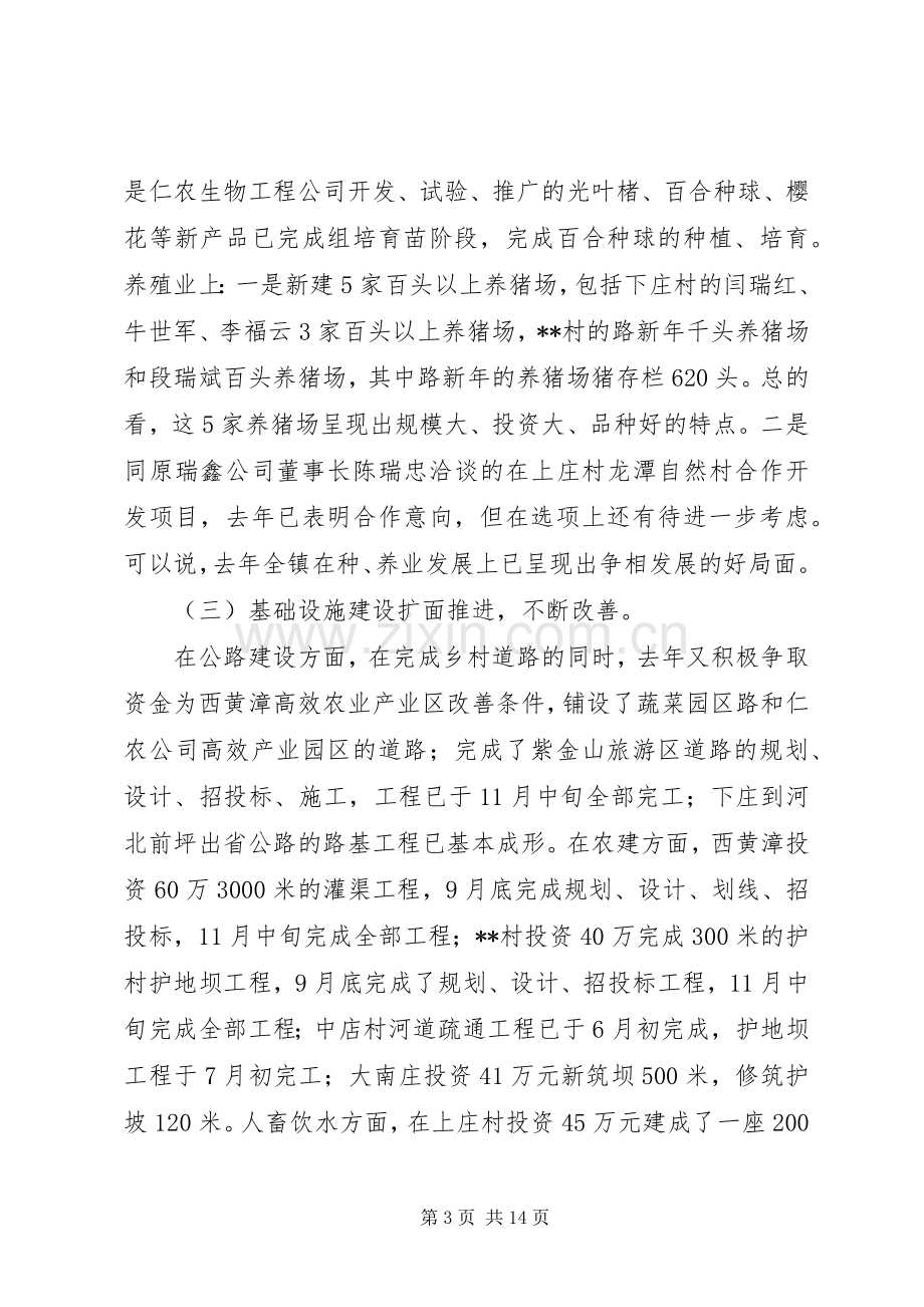 镇长在全镇经济工作会上的讲话.docx_第3页