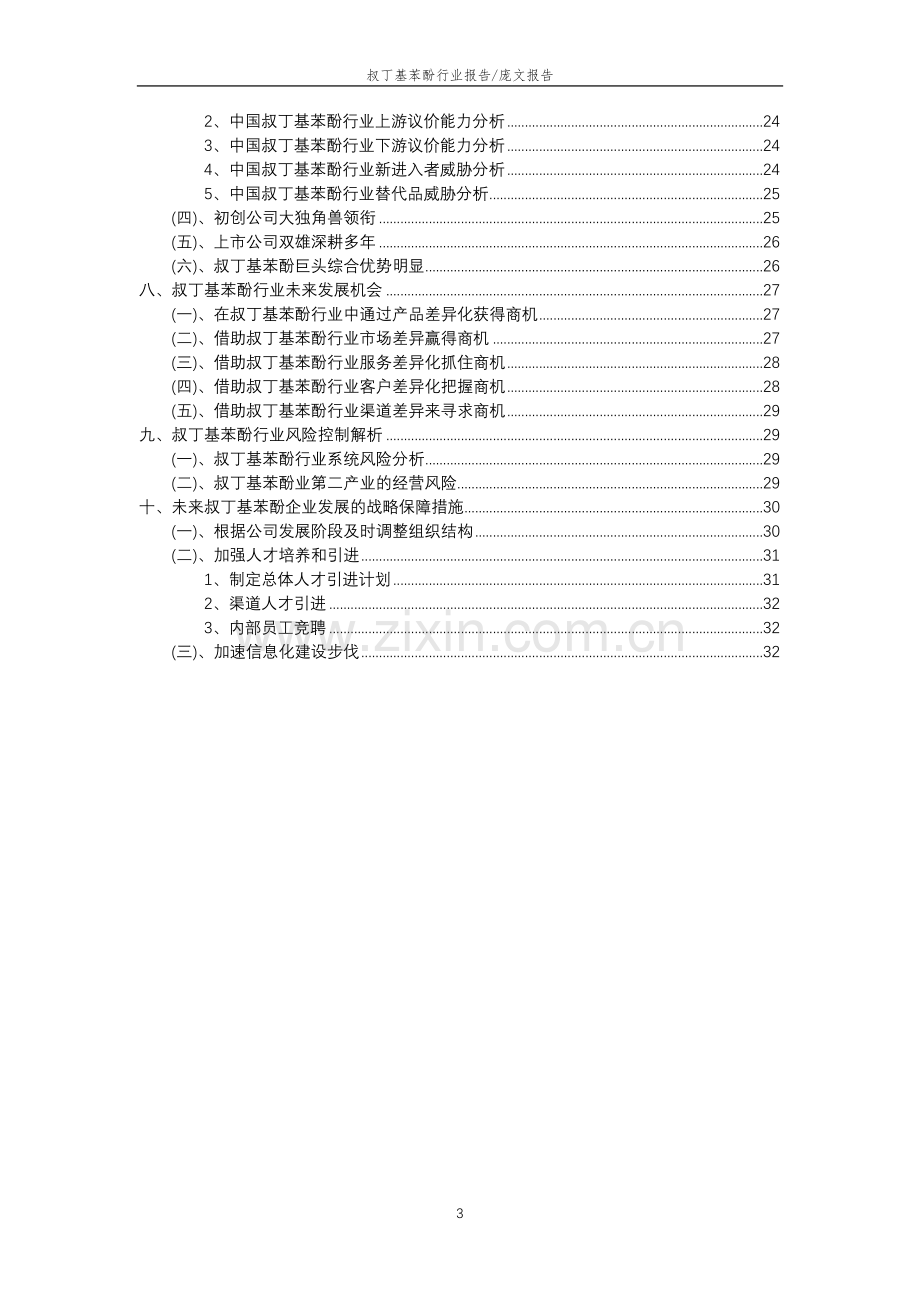 2023年叔丁基苯酚行业分析报告及未来五至十年行业发展报告.docx_第3页