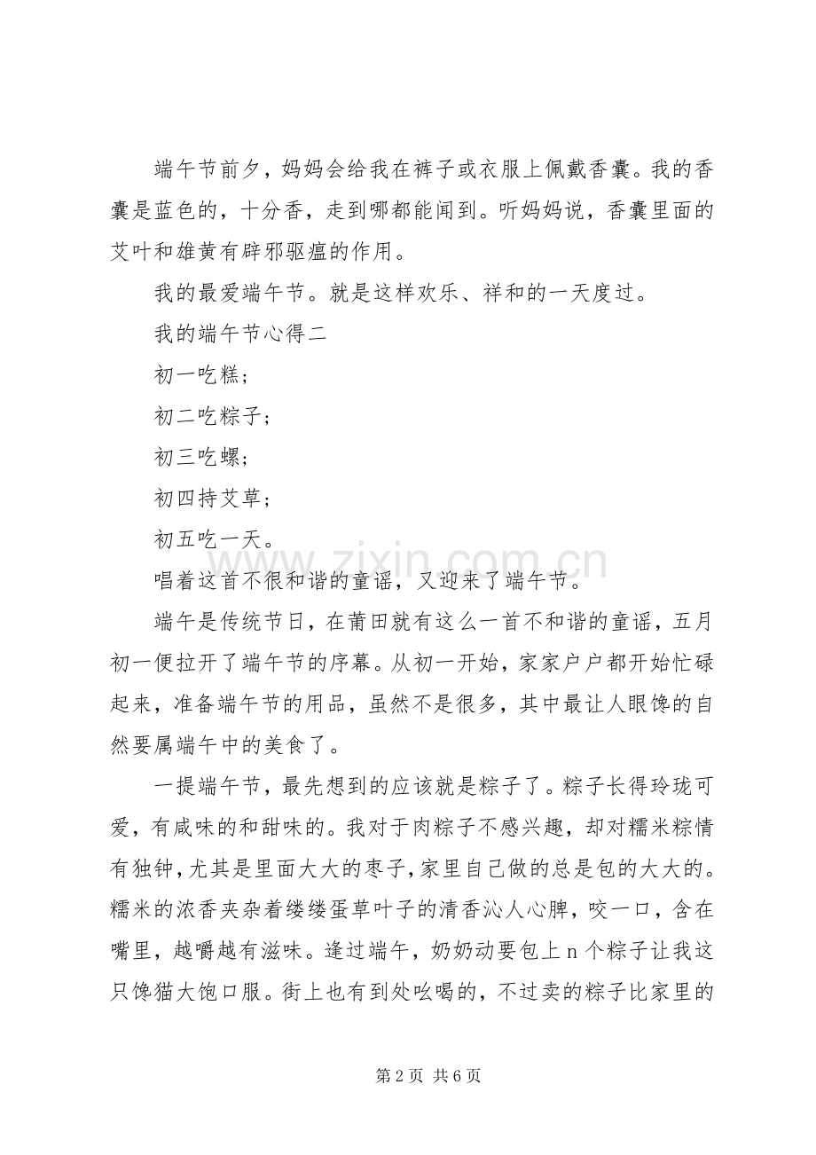 关于我的端午节心得.docx_第2页