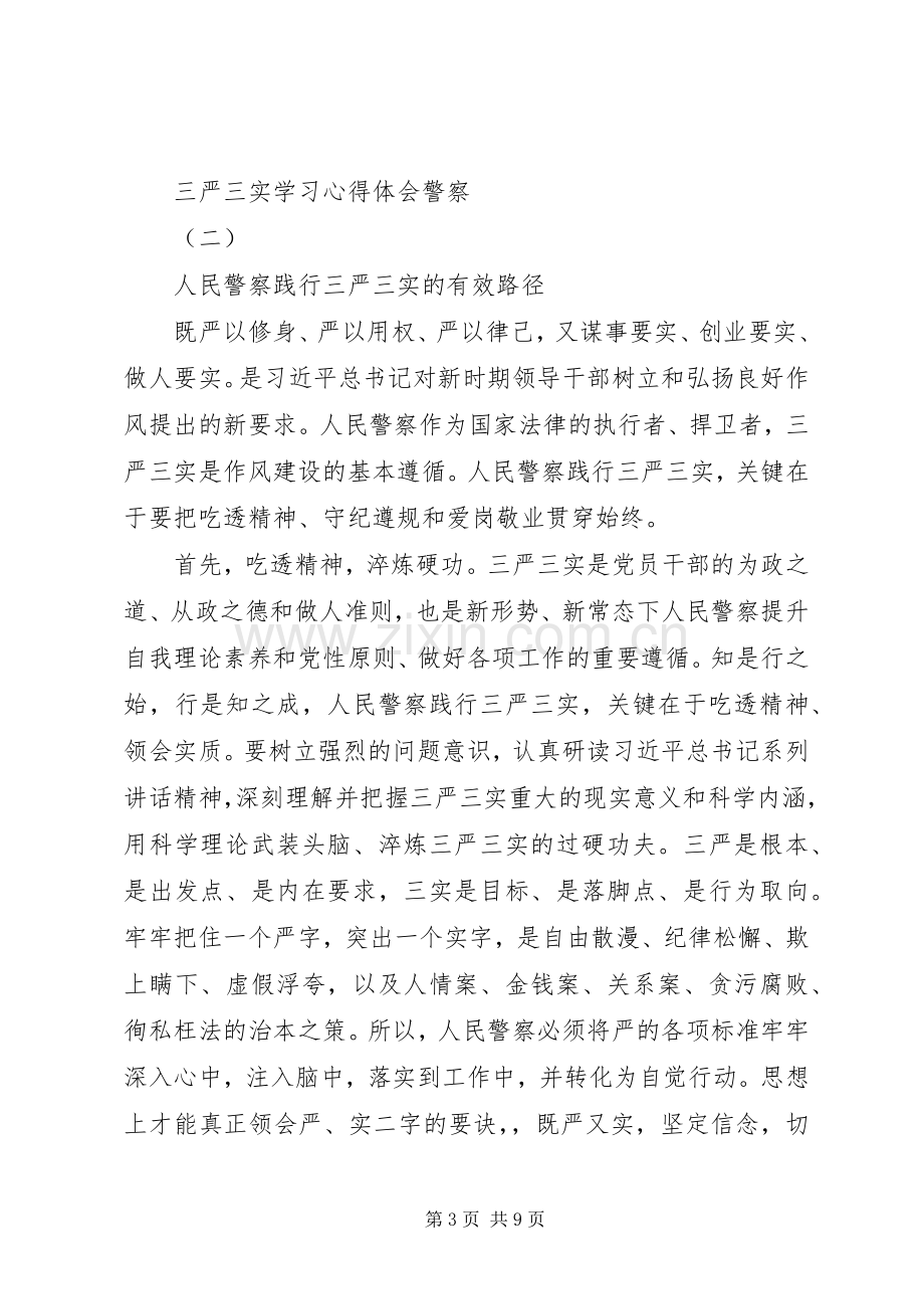 三严三实学习心得体会警察.docx_第3页