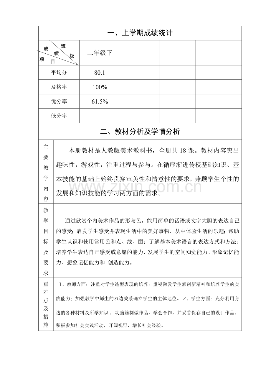 三年级美术上教学计划.doc_第2页