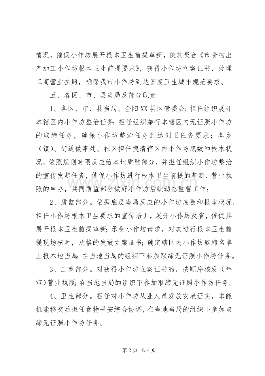 食品加工坊整顿指导实施方案.docx_第2页