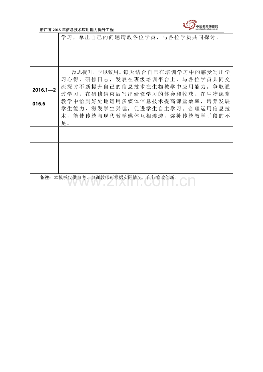 西店小学张南波个人研修计划模板.docx_第2页