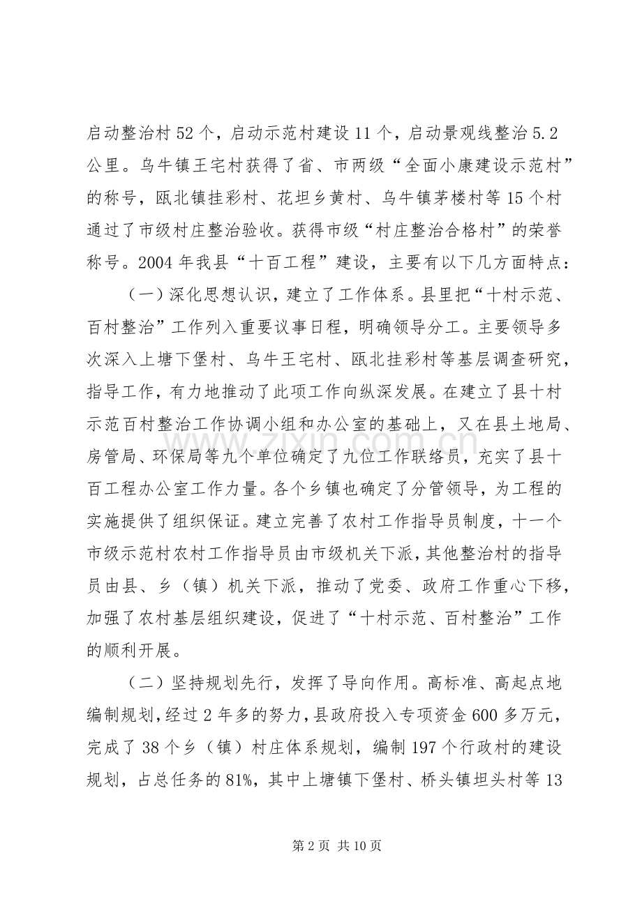 在全县村庄整治工作现场会上的讲话(1).docx_第2页