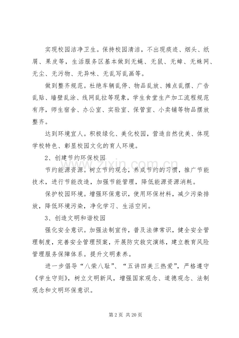 校园环境综合整治实施方案.docx_第2页