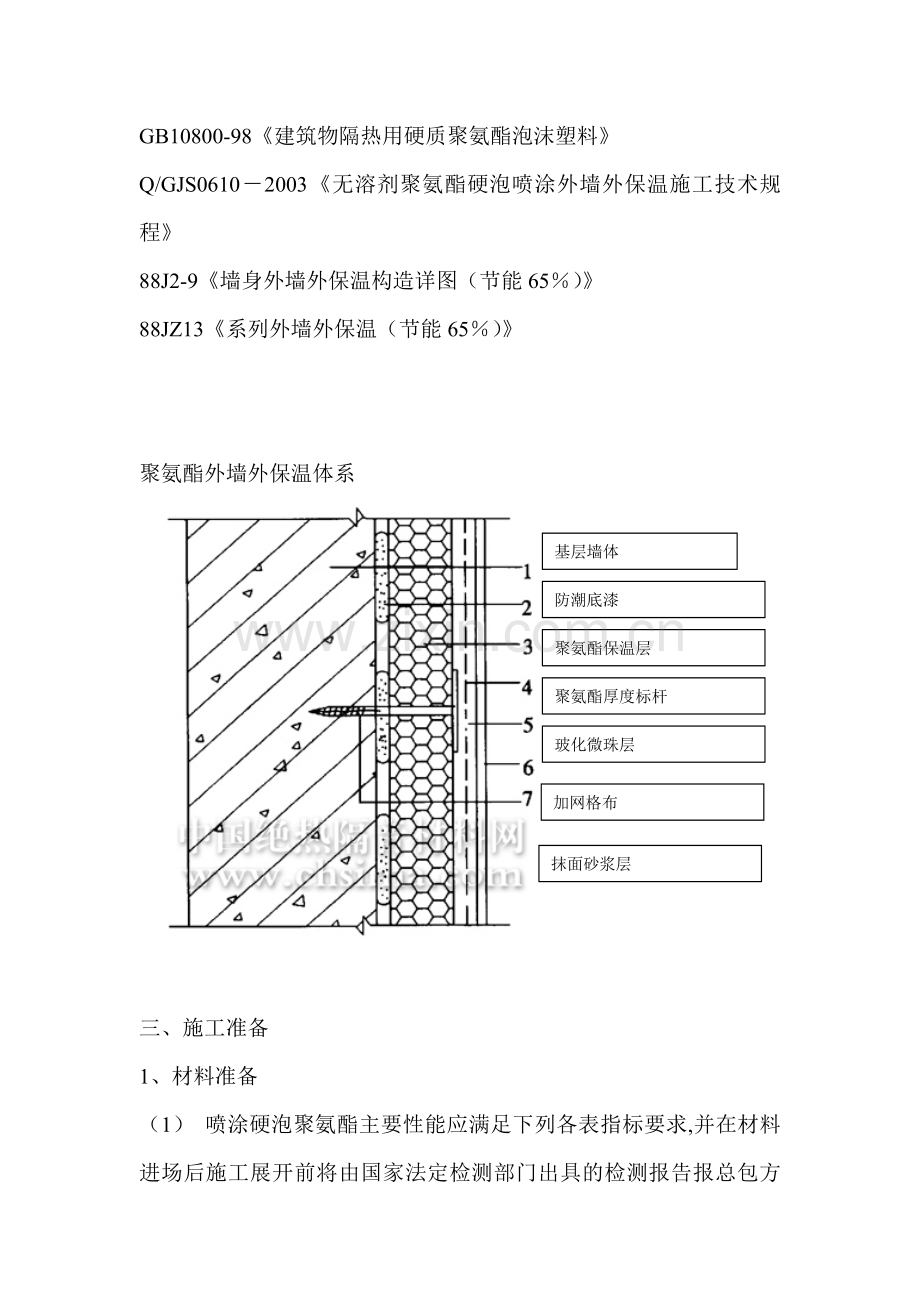 硬泡聚氨酯喷涂外墙外保温施工方案[1] 2.doc_第2页