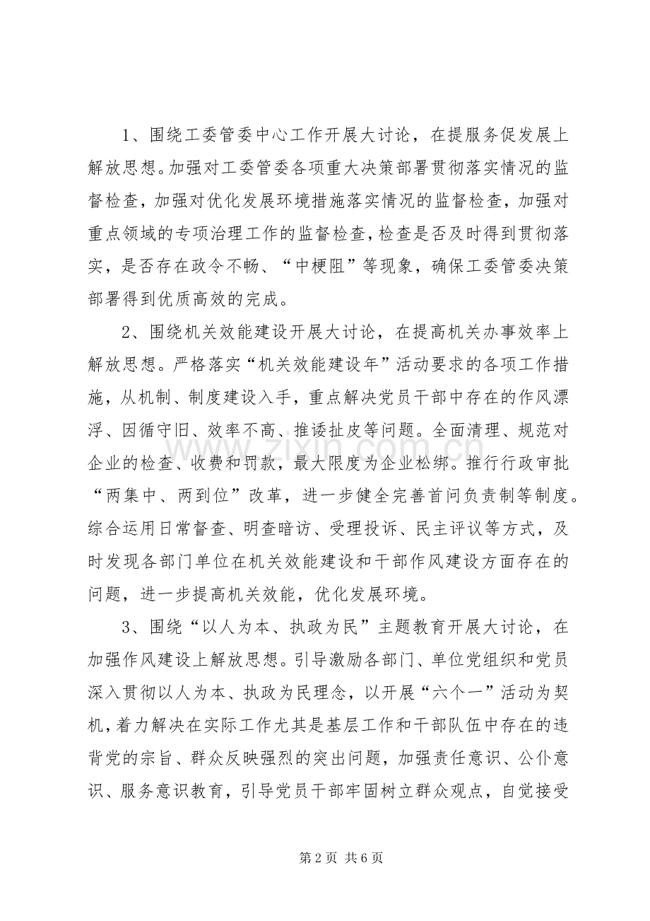 审计局解放思想工作实施方案.docx_第2页