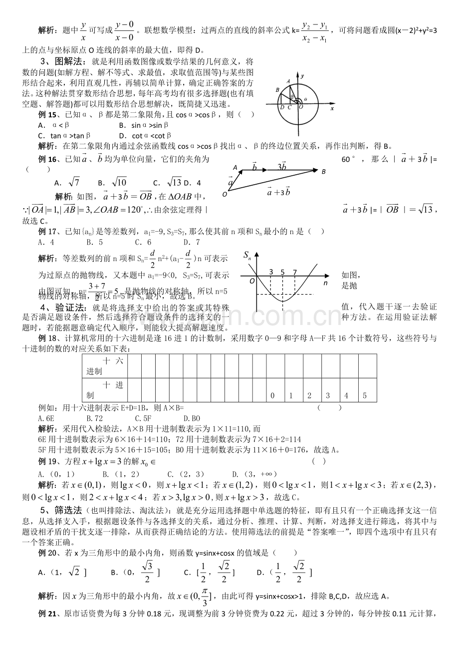 高考数学选择题的解题技巧.doc_第3页