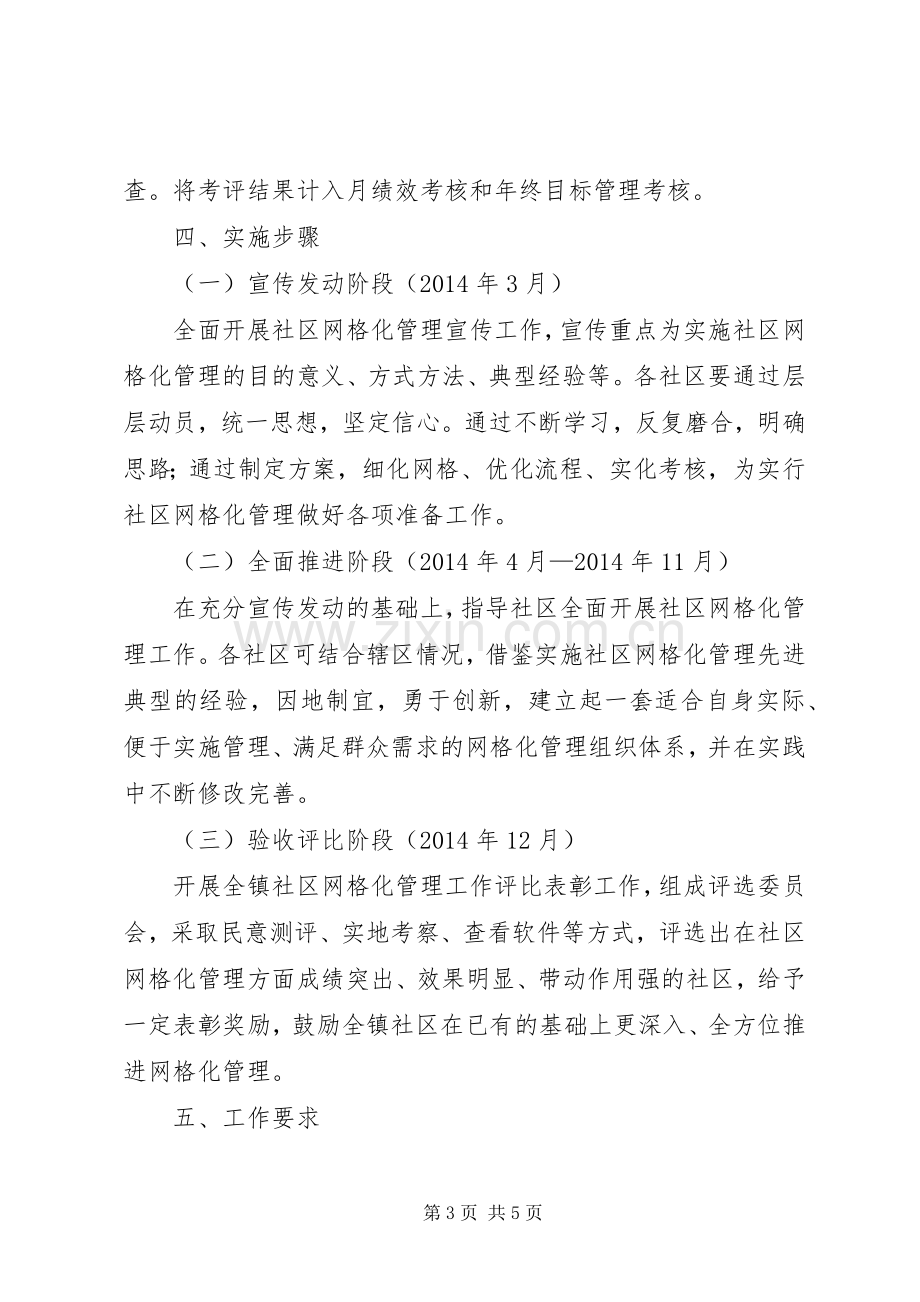 镇网格化管理活动实施方案.docx_第3页