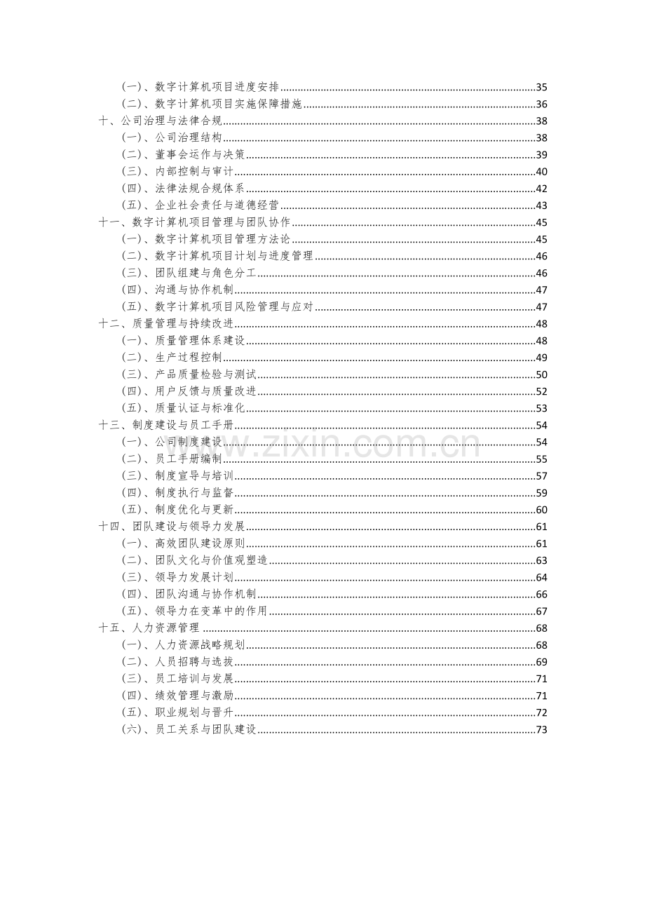 数字计算机项目可行性研究报告.docx_第3页