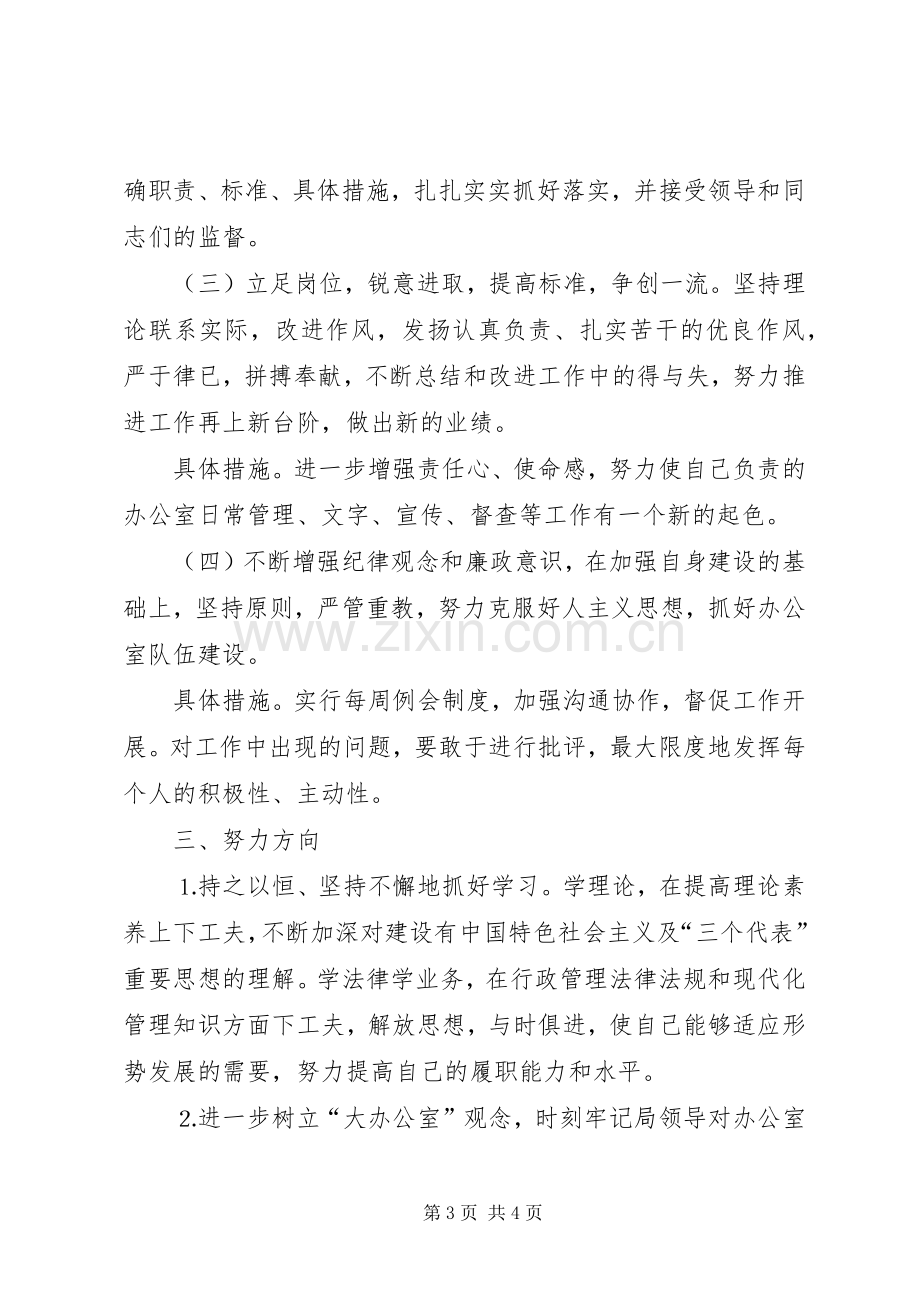 办公室副主任整改实施方案.docx_第3页