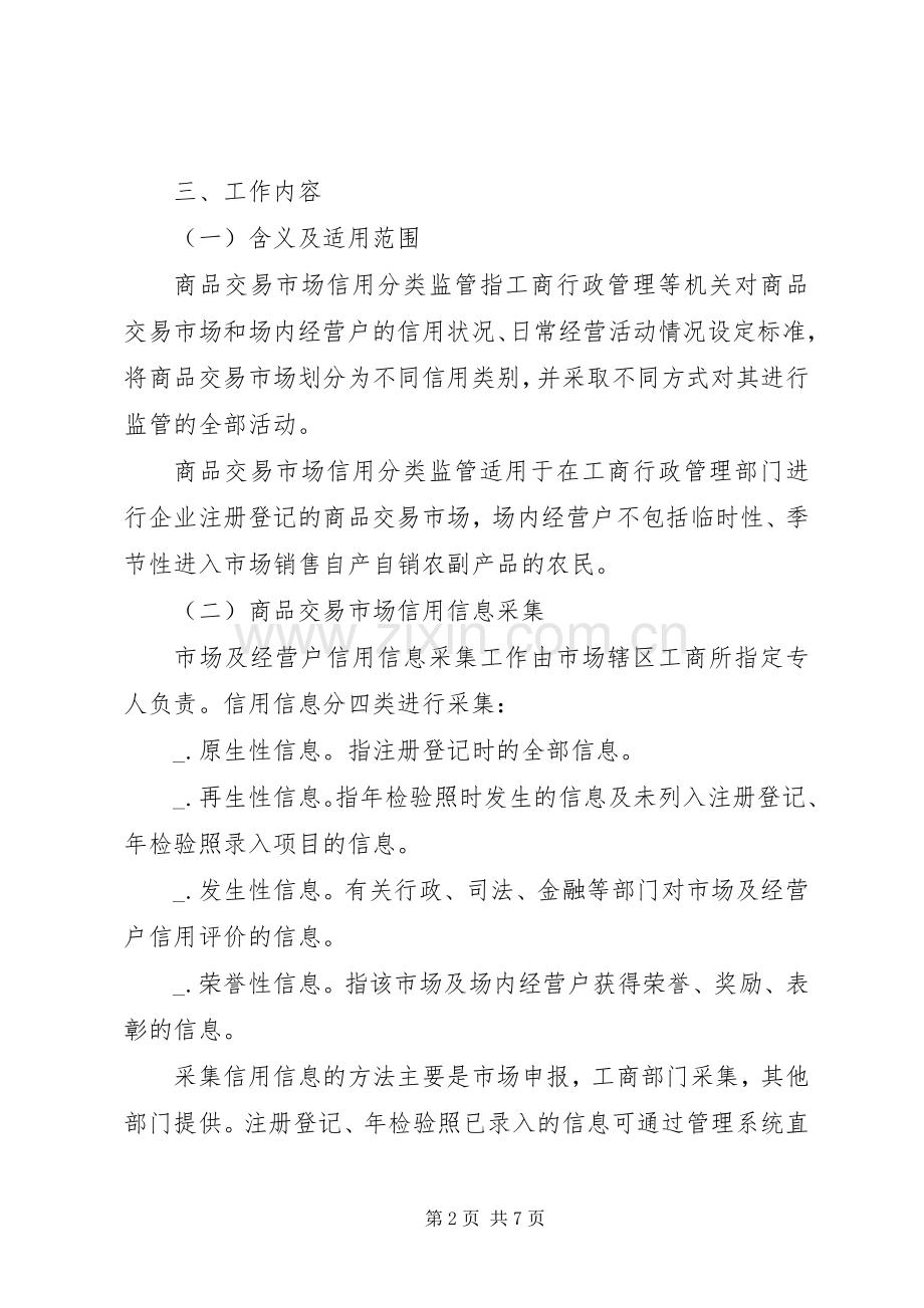 工商局商品交易市场管理实施方案.docx_第2页