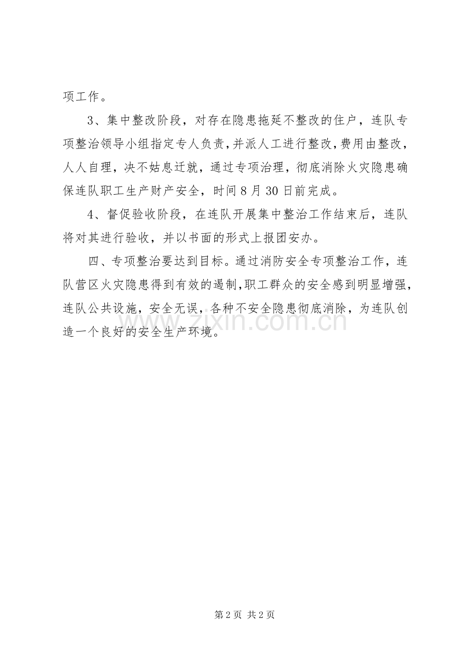 XX年度消防安全专项整治工作实施方案 .docx_第2页