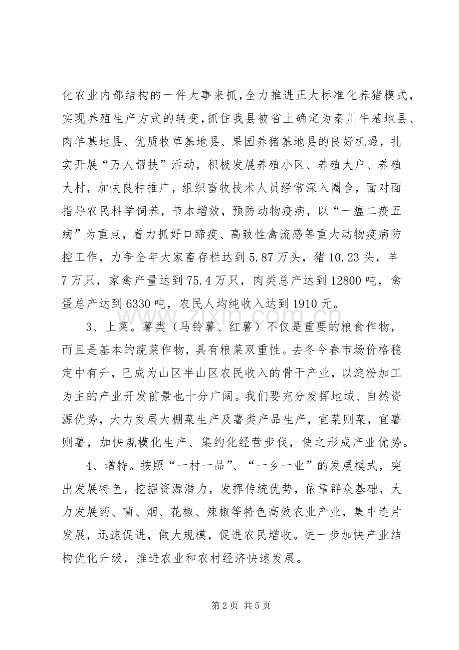 在新农村建设中发挥职能作用发言材料致辞.docx_第2页