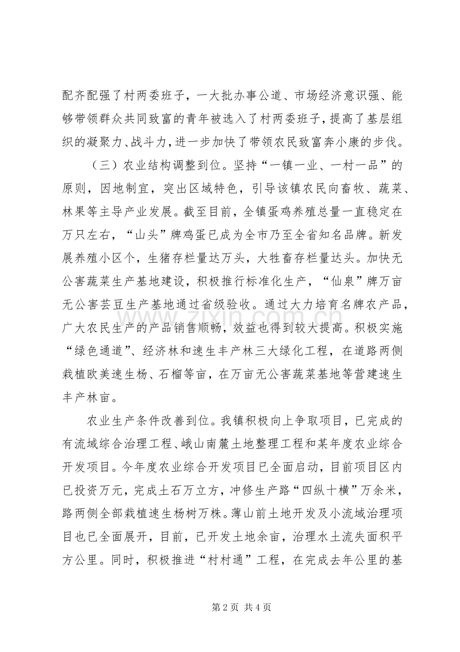 山水镇在全区农村工作会议上发言.docx_第2页