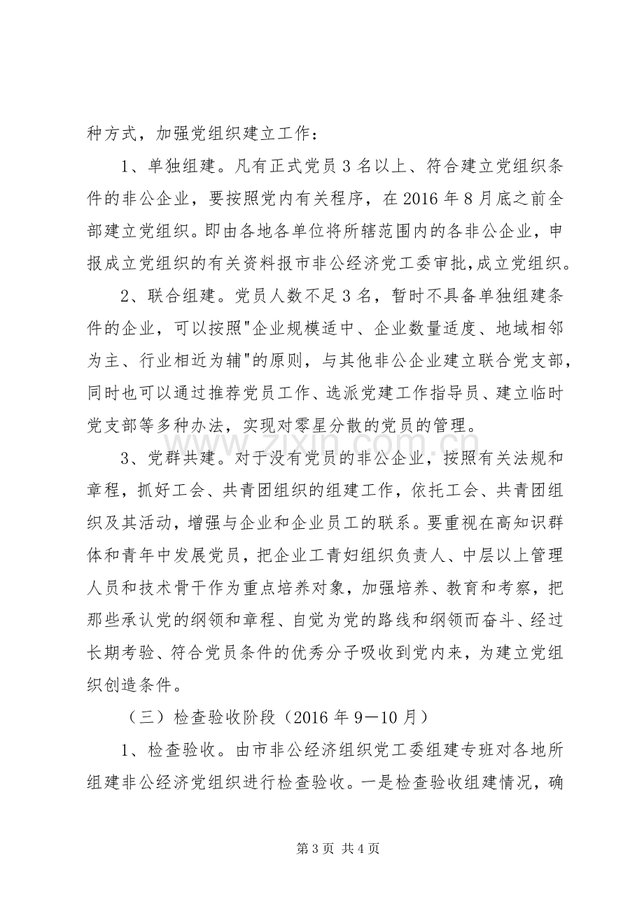 农场非公企业建立党组织工作实施方案.docx_第3页