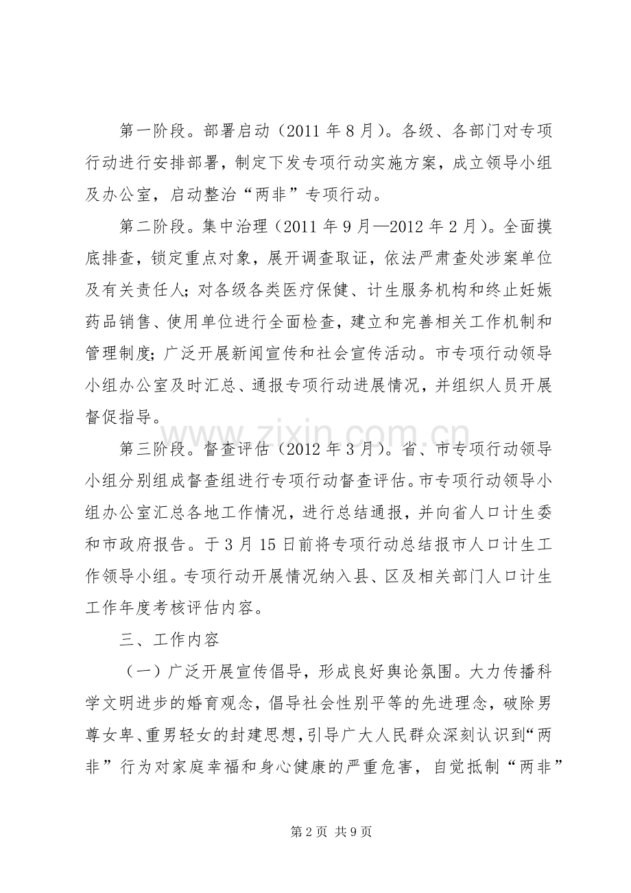 计生委两非整治工作实施方案.docx_第2页