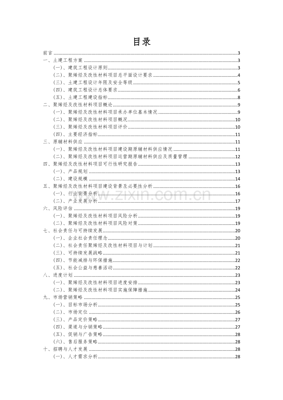 聚烯烃及改性材料项目可行性研究报告.docx_第2页