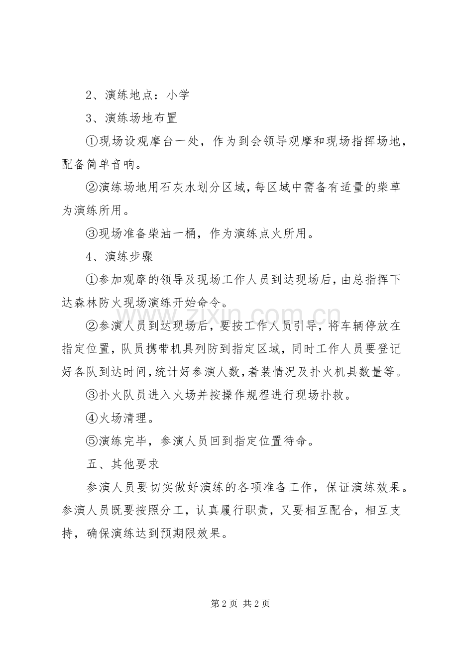 林场森林消防演练工作实施方案.docx_第2页