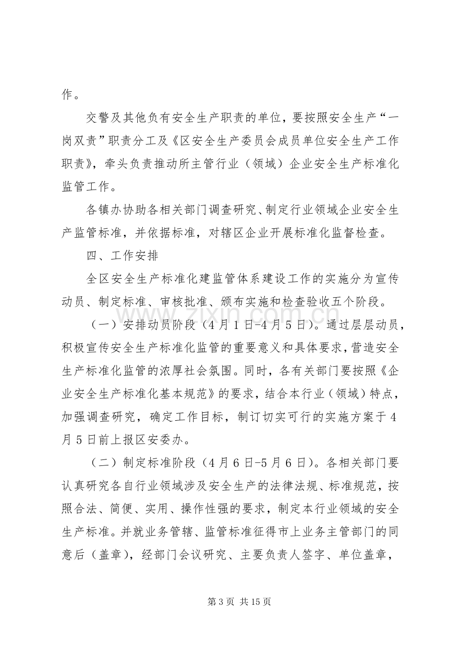 XX年推进安全生产标准化监管工作实施方案.docx_第3页