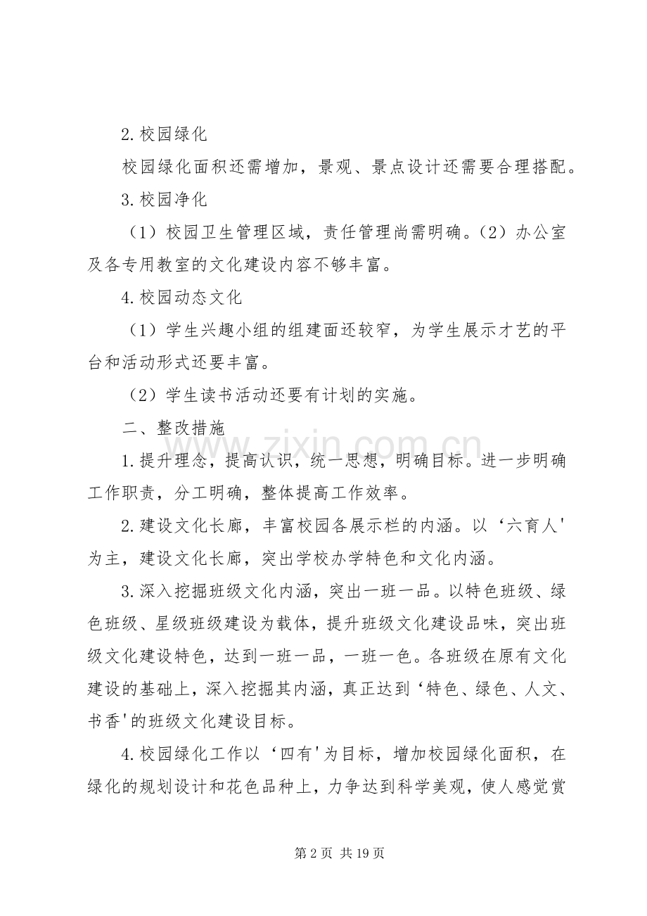 校园文化建设整改提高实施方案.docx_第2页