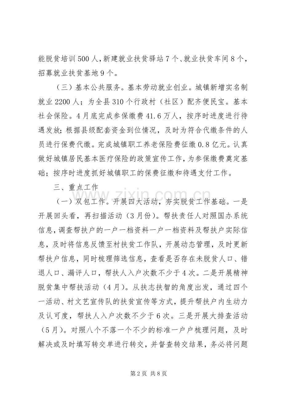 XX年县人社局春季攻势行动方案.docx_第2页