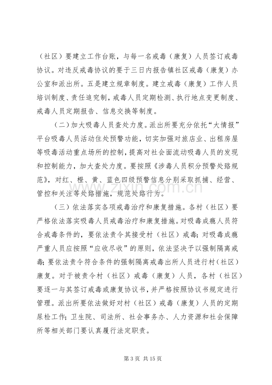 XX县区职业高级中学吸毒人员清理排查工作实施方案5篇范文 .docx_第3页