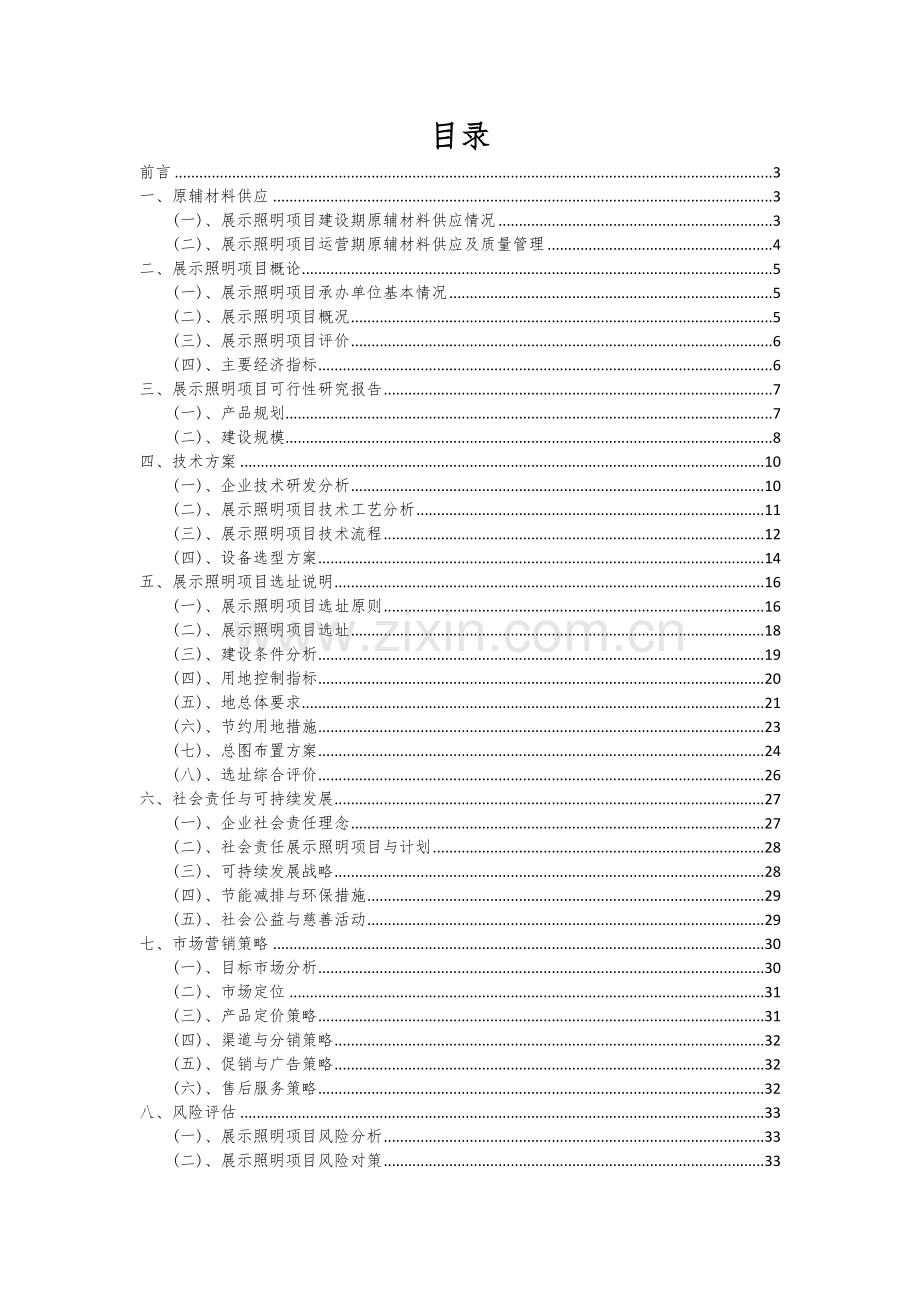 展示照明项目可行性分析报告.docx_第2页