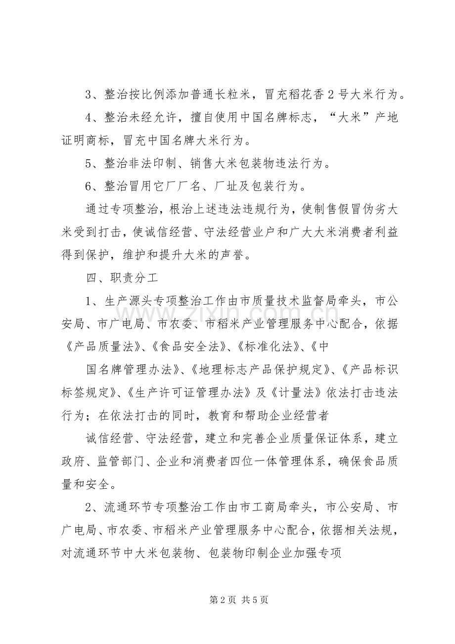 稻米生产整顿实施方案.docx_第2页