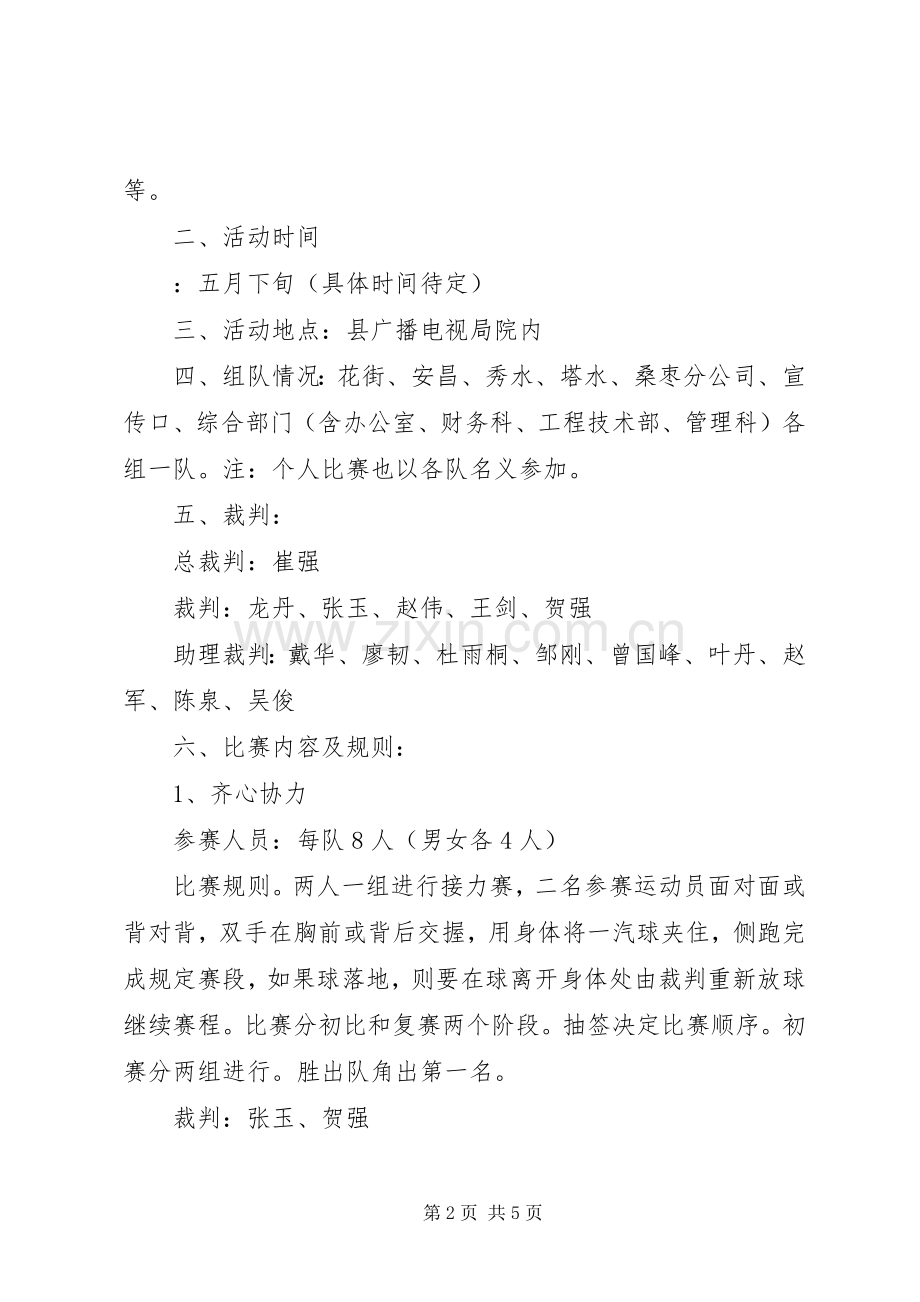 五一职工活动实施方案 .docx_第2页