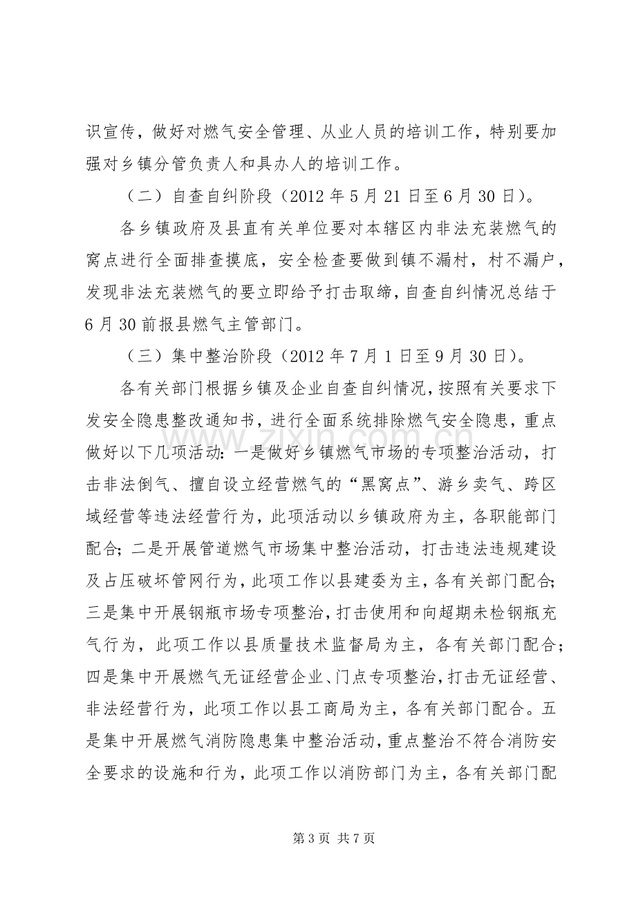 全县燃气专项整顿实施方案.docx_第3页