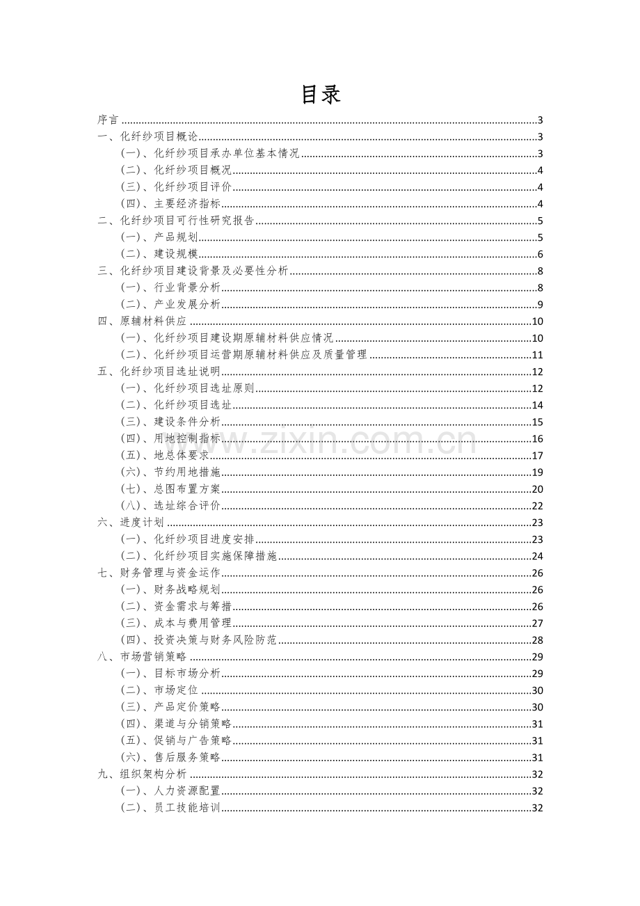 化纤纱项目可行性研究报告.docx_第2页