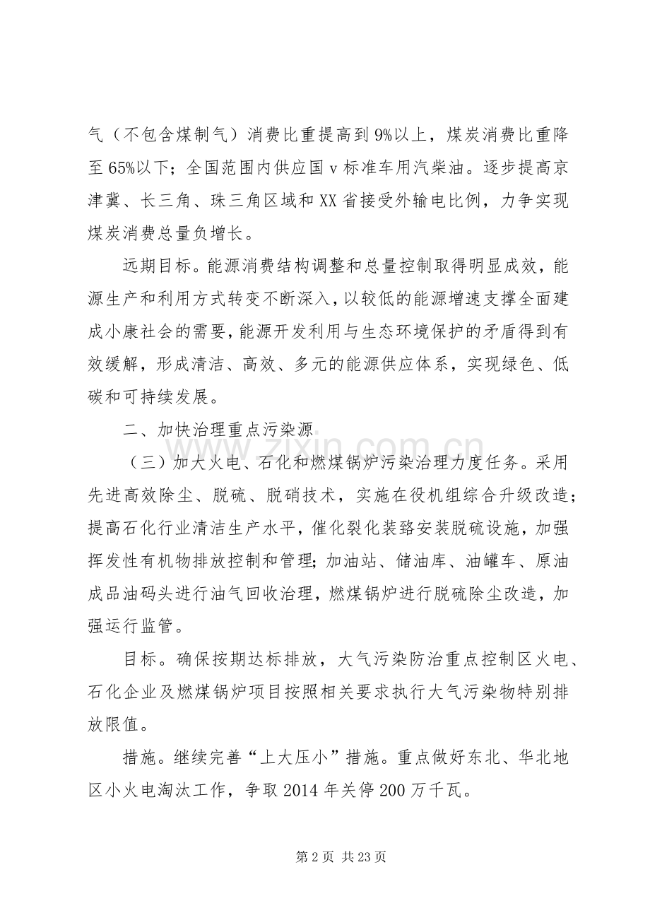 五在行业大气污染治理实施方案.docx_第2页